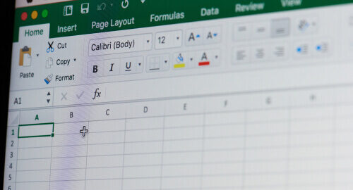 wortel in excel