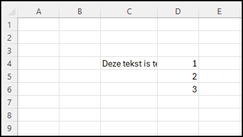 excel tekst passend maken