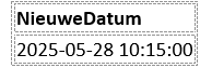datums sql toevoegen